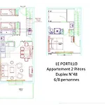 Apartamento Résidence Le Portillo - Piscine - 2 Pièces Pour 8 Personnes Mae-6143 *